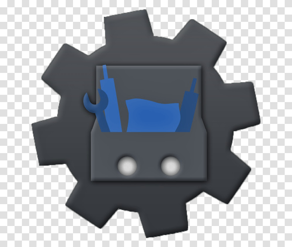 Logo For Discord Bot Maker By Parzival Steamgriddb Horizontal, Machine, Cross, Symbol, Gear Transparent Png