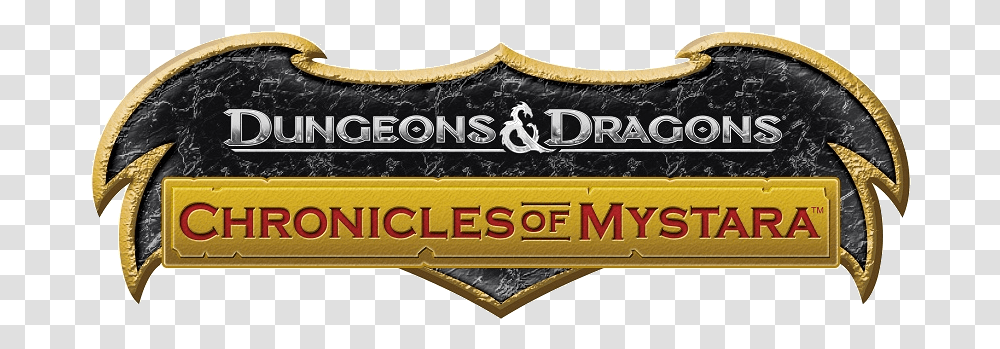 Logo For Dungeons & Dragons Chronicles Of Mystara By Chronicles Of Mystara Logo, Text, Symbol, Trademark, Label Transparent Png