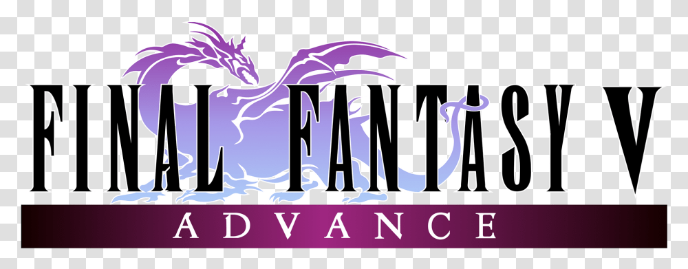 Logo For Final Fantasy V Advance By Ikari00 Steamgriddb Final Fantasy 5 Advance, Text, Alphabet, Word, Clothing Transparent Png
