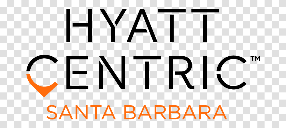 Logo For Hyatt Centric Santa Barbara Oval, Alphabet, Outdoors Transparent Png