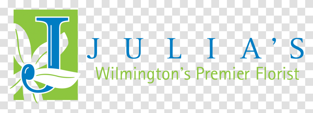 Logo For Julia's Florist Wilmington Graphic Design, Alphabet, Face, Word Transparent Png