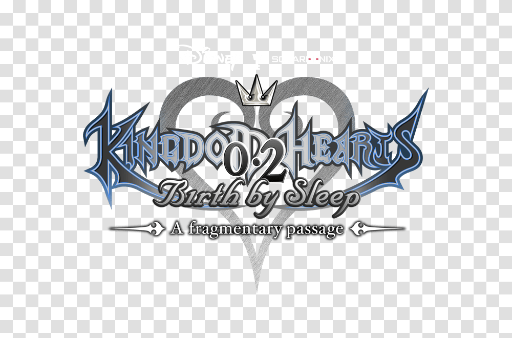 Logo For Kingdom Hearts Birth By Sleep Realsayakamaizono Kingdom Hearts A Fragmentary Passage, Text, Word, Symbol, Alphabet Transparent Png