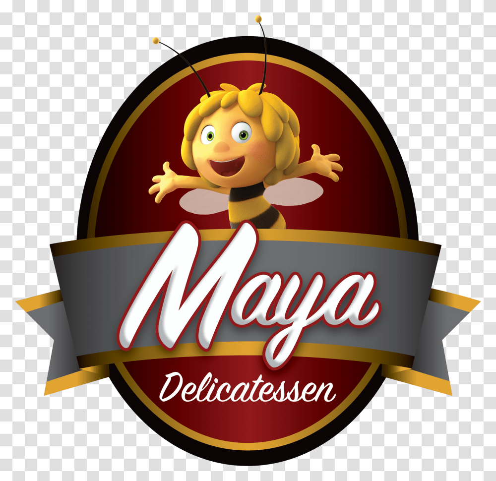 Logo For Maya Delicatessen Happy, Beverage, Birthday Cake, Food, Animal Transparent Png