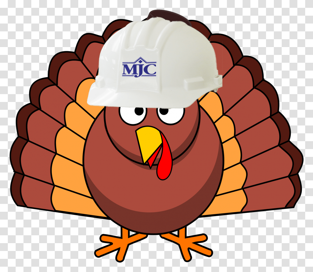 Logo For Mjc Companies Clipart Simple Turkey, Helmet, Clothing, Apparel, Bird Transparent Png