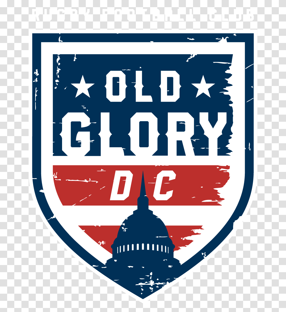 Logo For Old Glory Dc Professional Rugby Club Old Glory Dc, Armor, Trademark, Shield Transparent Png