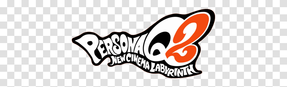 Logo For Persona Q2 New Cinema Labyrinth By Persona Q2 Logo, Label, Text, Animal, Mammal Transparent Png