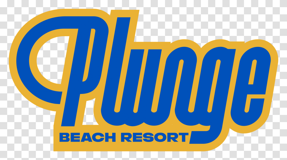Logo For Plunge Beach Resort Poster, Word, Label Transparent Png