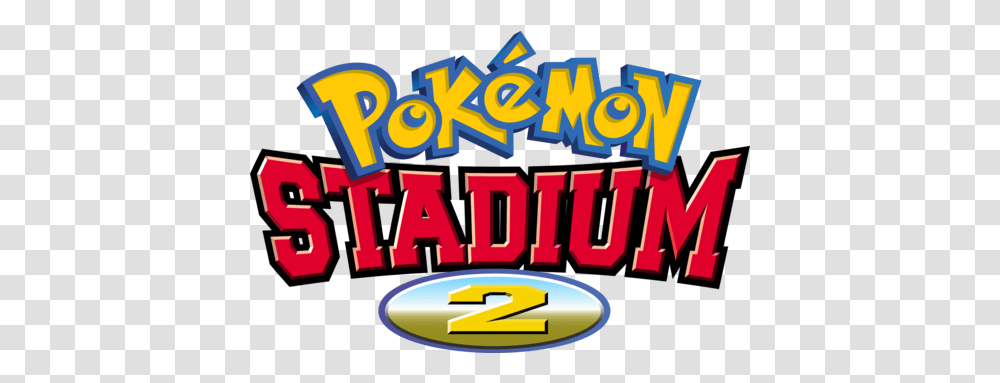 Logo For Pokmon Stadium 2 Pokemon Stadium 2 Logo, Text, Bazaar, Alphabet, Crowd Transparent Png