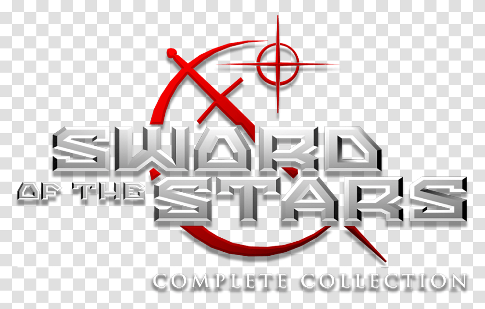 Logo For Sword Of The Stars Complete Collection By Barebux Graphic Design, Text, Symbol, Advertisement, Poster Transparent Png