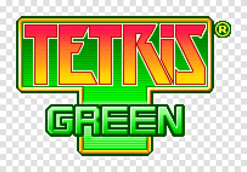 Logo For Tetris Green Language, Text, Plant, Minecraft, Number Transparent Png