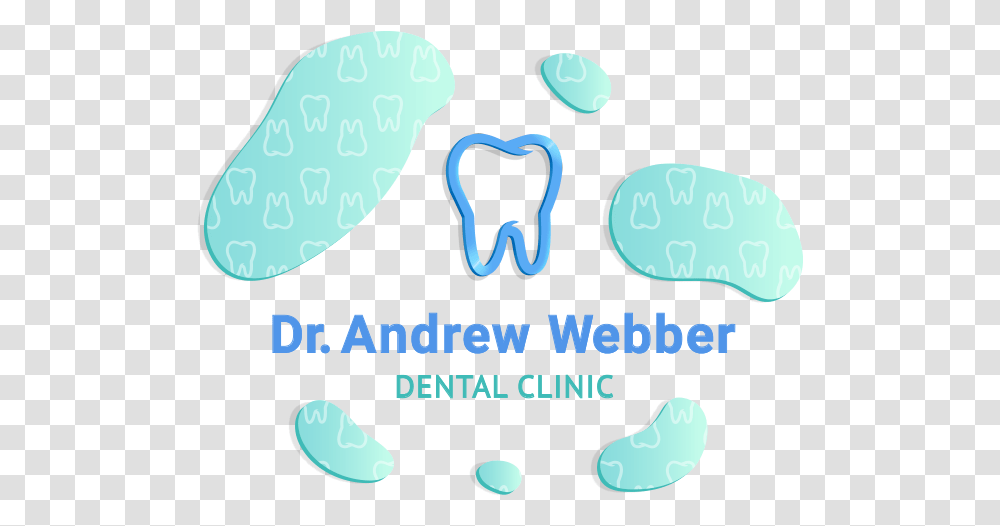 Logo For The Fictional Dental Clinic Dr, Plectrum, Cushion, Footprint, Light Transparent Png