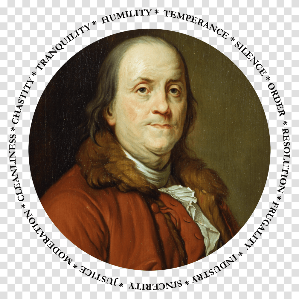 Logo For The Franklin Circles Benjamin Franklin, Painting, Person, Human Transparent Png