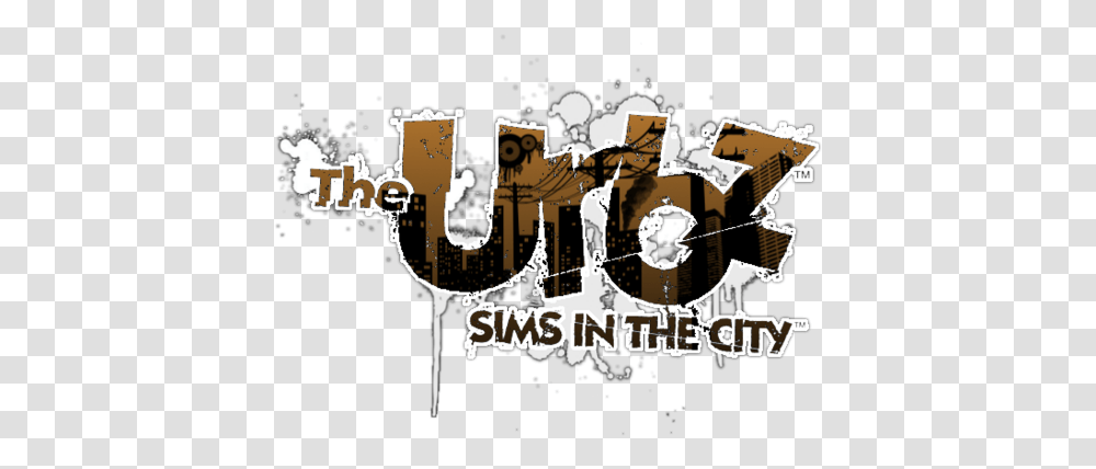 Logo For The Urbz Sims In City By Besli Steamgriddb Sims Urbz Logo, Text, Alphabet, Poster, Advertisement Transparent Png