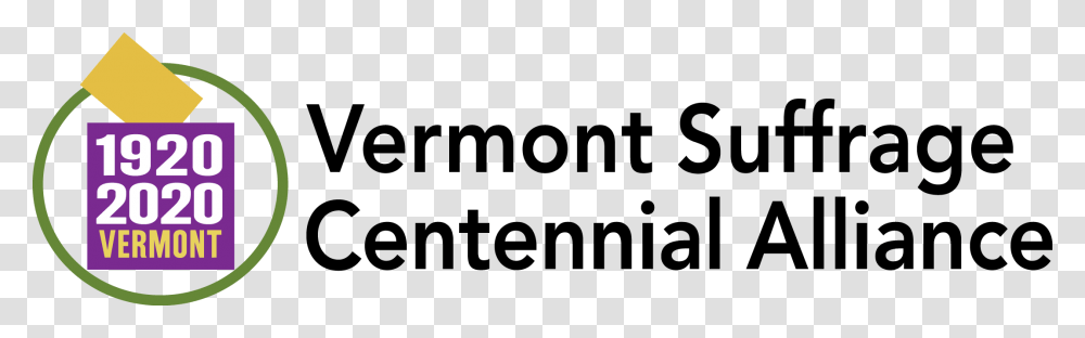 Logo For Vermont Suffrage Centennial Alliance Oval, Label Transparent Png