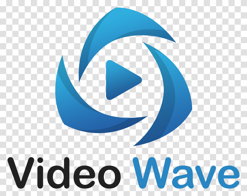 Logo For Video Wave Discount, Symbol, Trademark, Poster, Advertisement Transparent Png