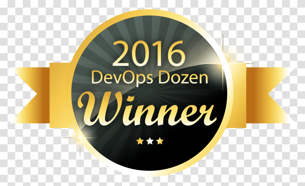 Logo From The Devops Dozen Award Given To The Ibm Cloud Circle, Label, Outdoors, Alphabet Transparent Png