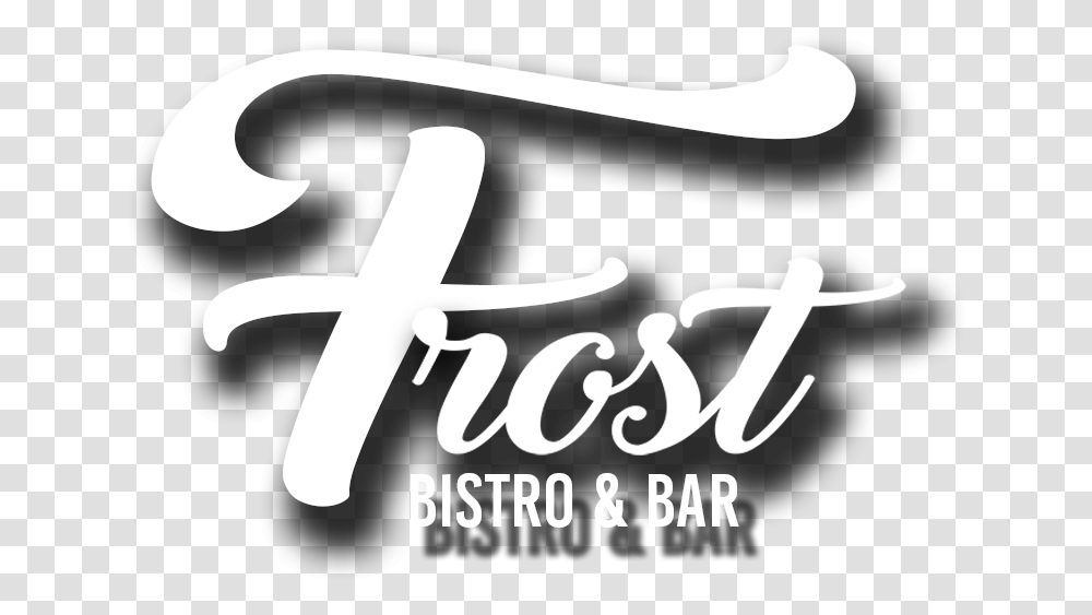 Logo Frost Bistro And Bar, Label, Alphabet Transparent Png