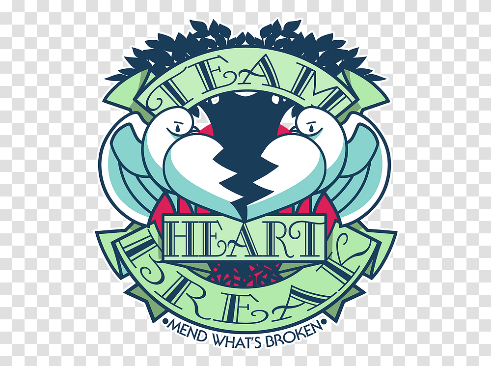 Logo Gallery Nomadicalternatives Team Heartbreak, Symbol, Poster, Emblem, Bird Transparent Png