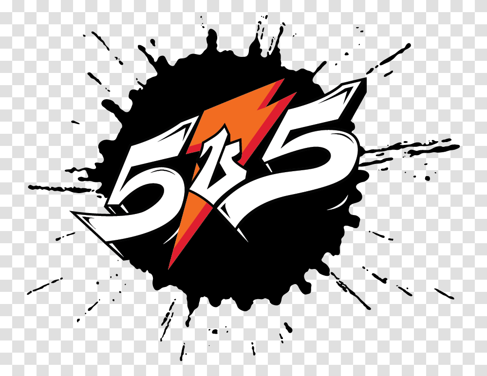 Logo Gatorade 5v5 Gatorade 5 Vs, Dynamite, Weapon Transparent Png