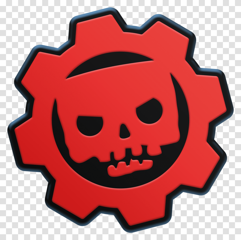 Logo Gears Of War, Label, Machine Transparent Png