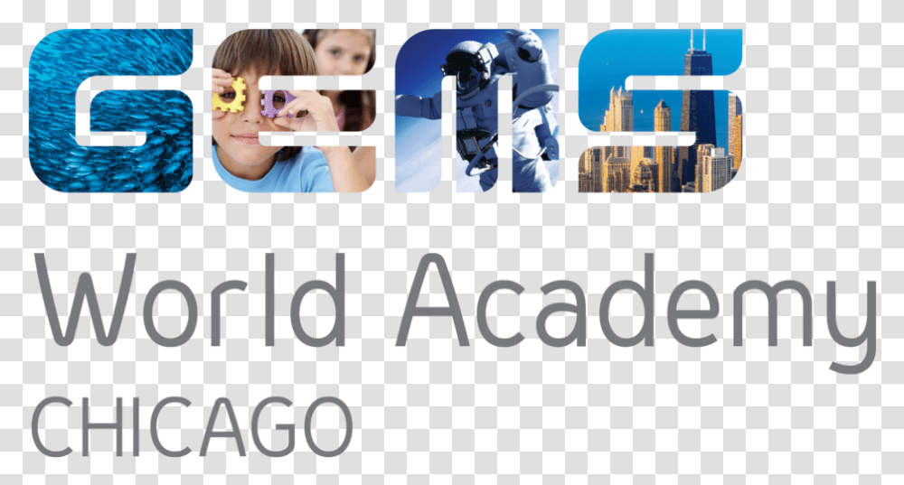 Logo Gems World Academy, Person, Human, Collage, Poster Transparent Png