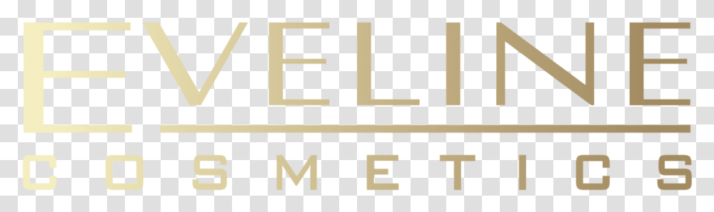 Logo Gold Eveline Cosmetics, Alphabet, Word, Number Transparent Png
