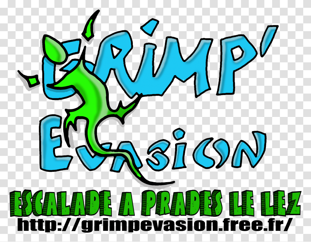 Logo Grimpevasion 2 Copie, Handwriting, Calligraphy, Word Transparent Png