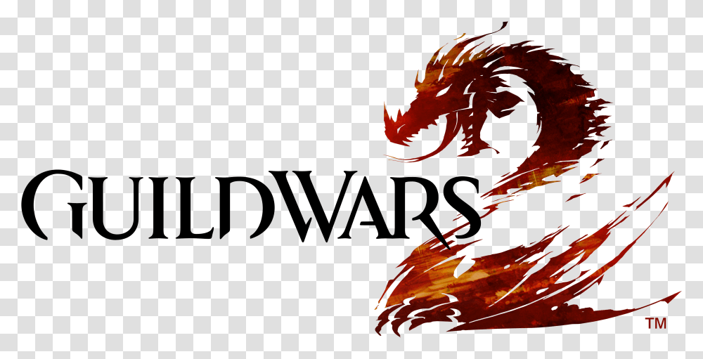 Logo Guild Wars 2 Logo, Dragon Transparent Png