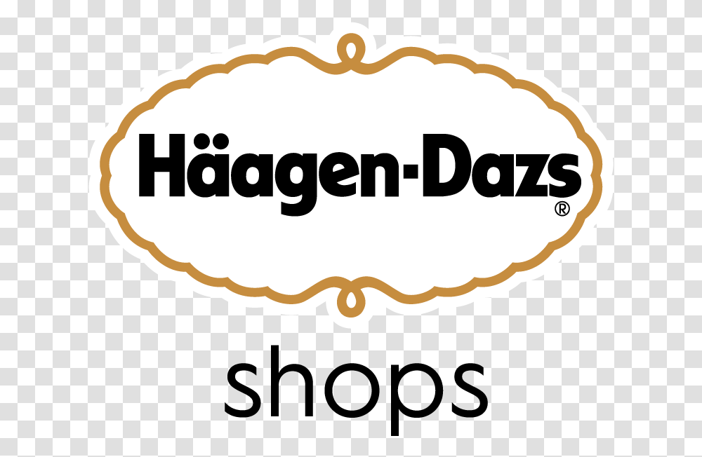 Logo Haagen Dazs, Food, Label, Text, Cake Transparent Png