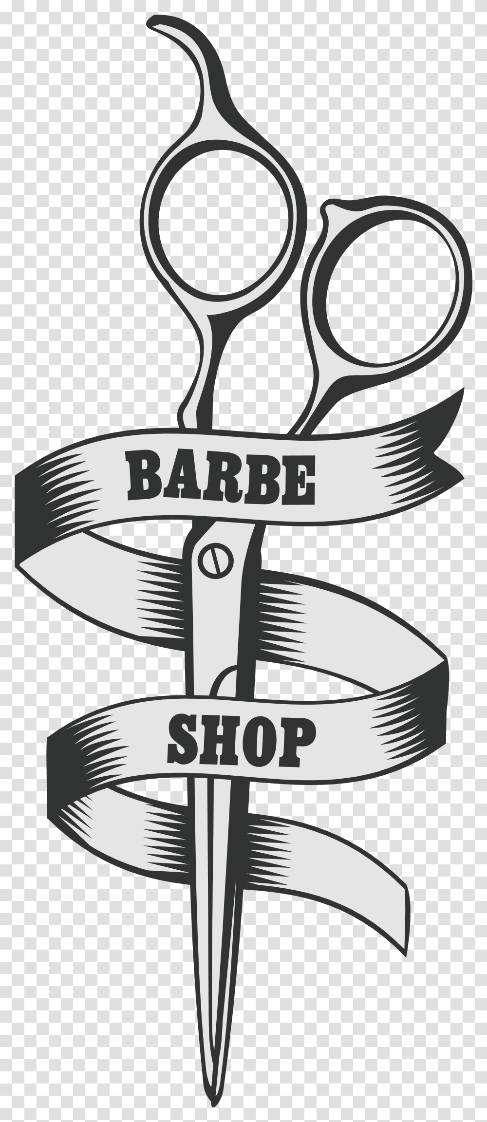 Logo Hair Care Scissors Image, Blade, Weapon, Symbol, Tool Transparent Png