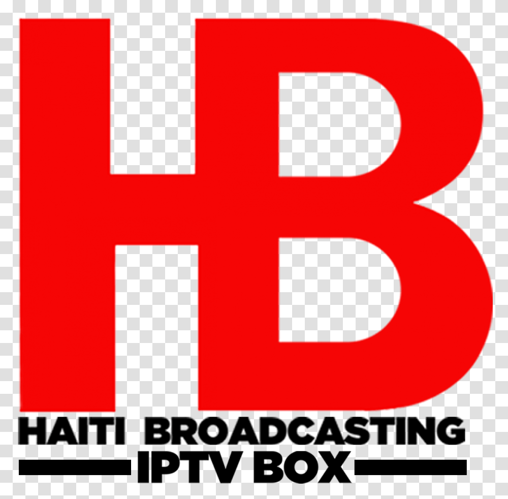 Logo Haiti Broadcasting Iptv, Text, First Aid, Number, Symbol Transparent Png