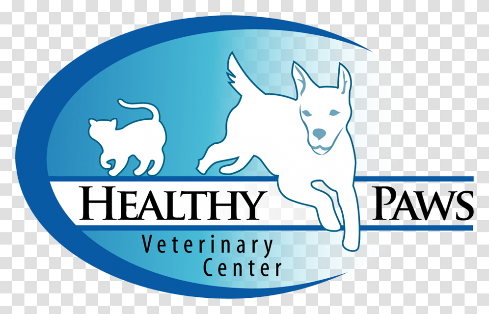 Logo Healthy Paws Veterinary Center, Outdoors, Nature, Mammal, Animal Transparent Png
