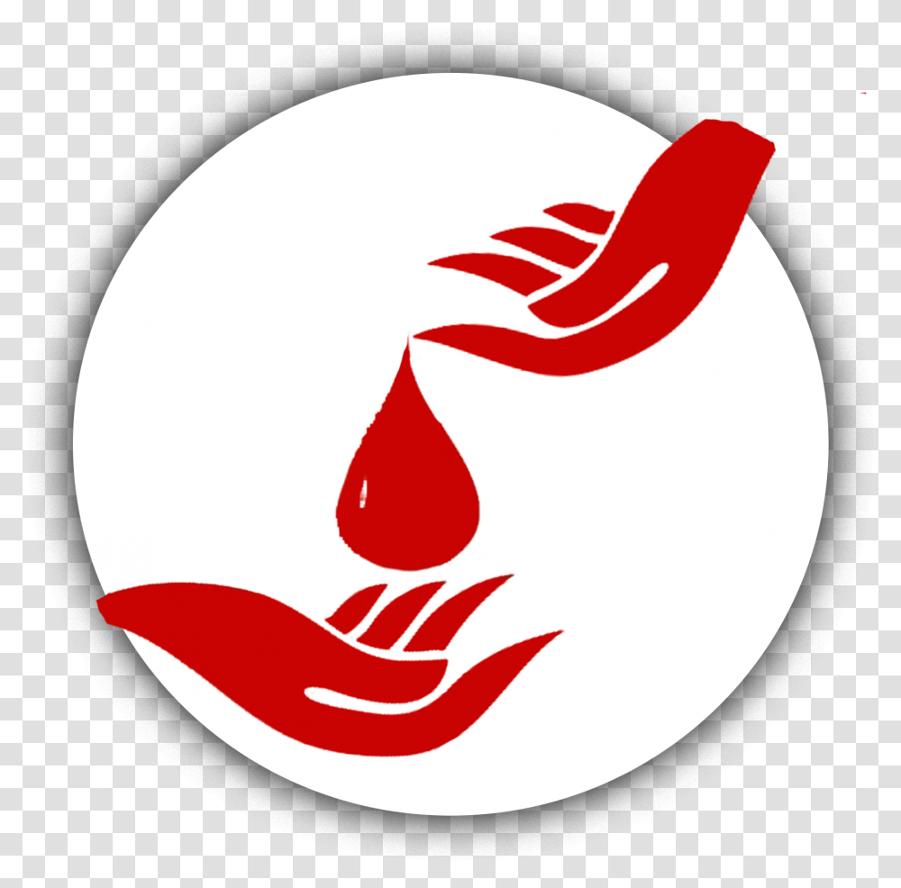 Logo Helping Hands Logo Blood, Ketchup, Food, Label Transparent Png