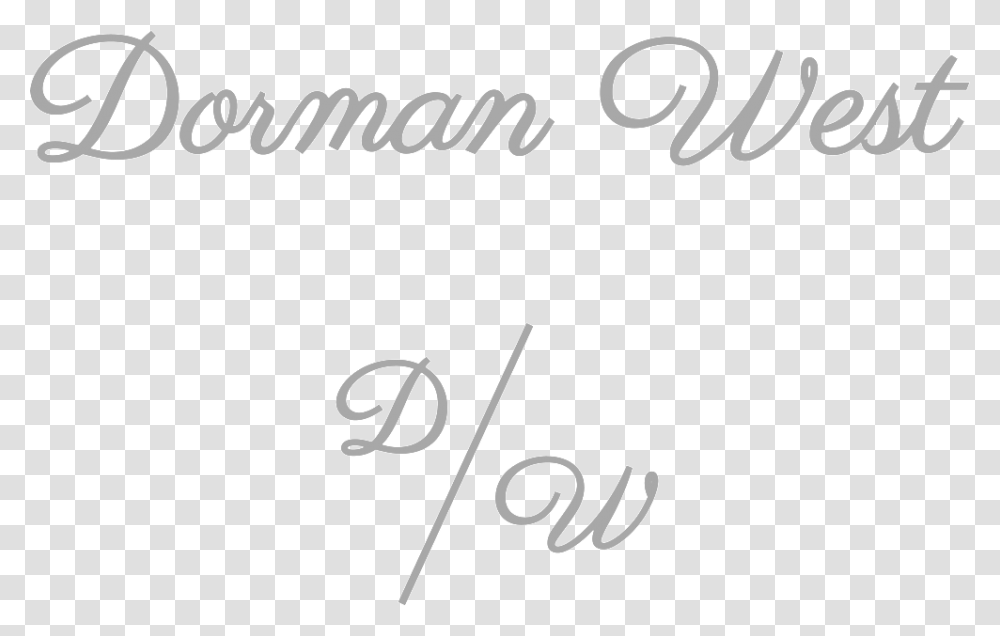 Logo Icon Dorman West, Alphabet, Handwriting, Word Transparent Png