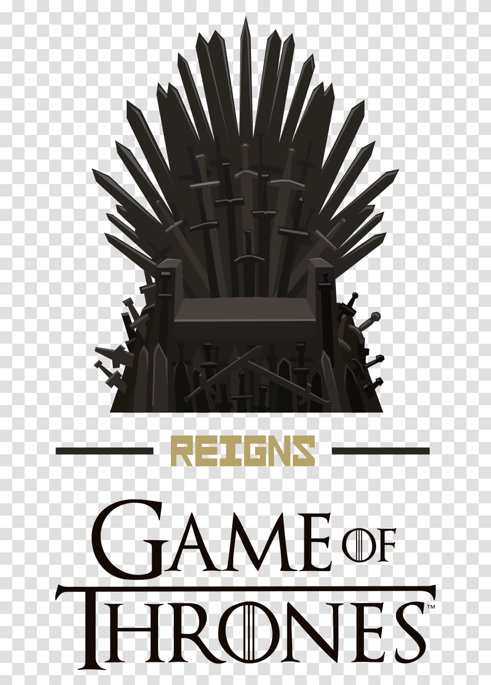 Logo In Svg Vector Or File Format Game Of Thrones Logo, Furniture, Poster, Advertisement Transparent Png