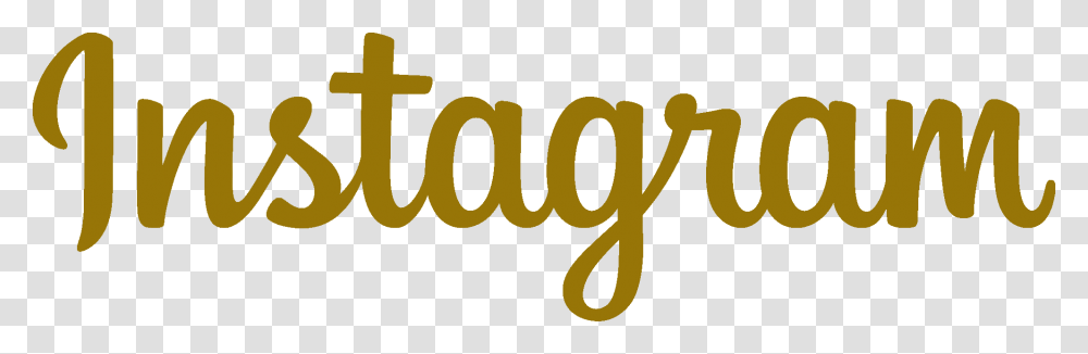 Logo Instagram Gold, Word, Label, Alphabet Transparent Png