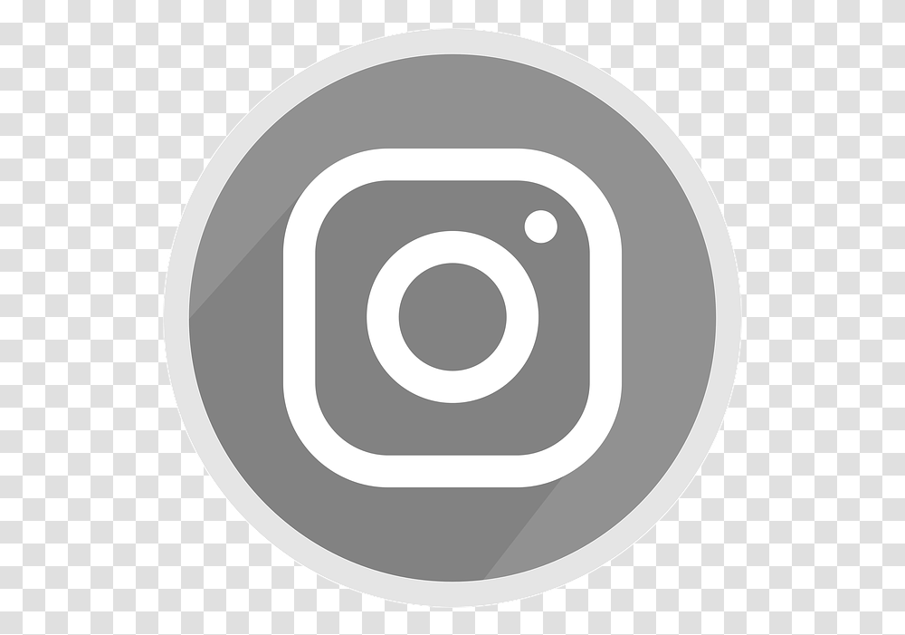 Logo Instagram Icon Grey Free Warren Street Tube Station, Text, Spiral, Electronics, Camera Transparent Png