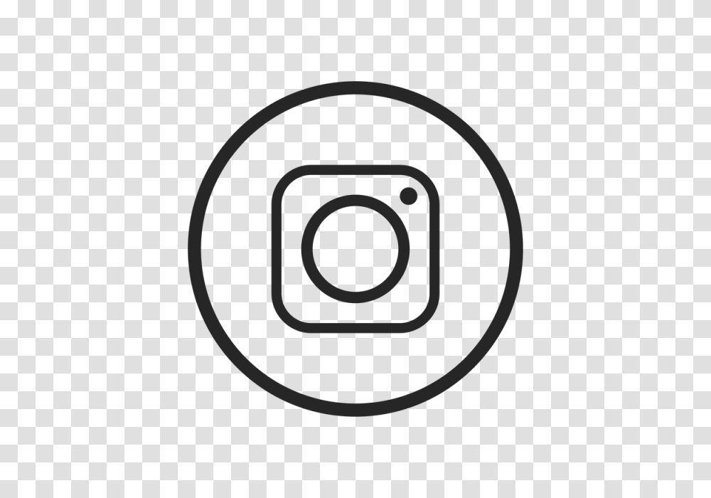 Logo Instagram Negro Image, Trademark, Spiral Transparent Png