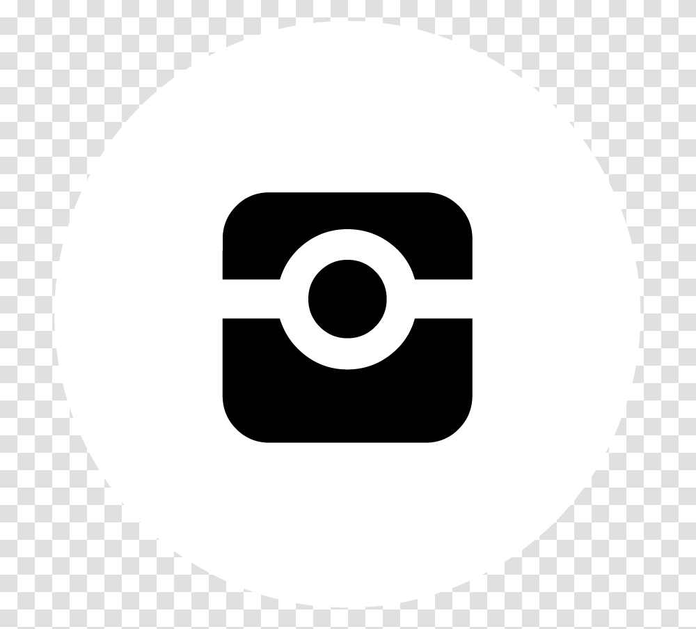 Logo Instagram Nero Image, Trademark, Face, Gray Transparent Png