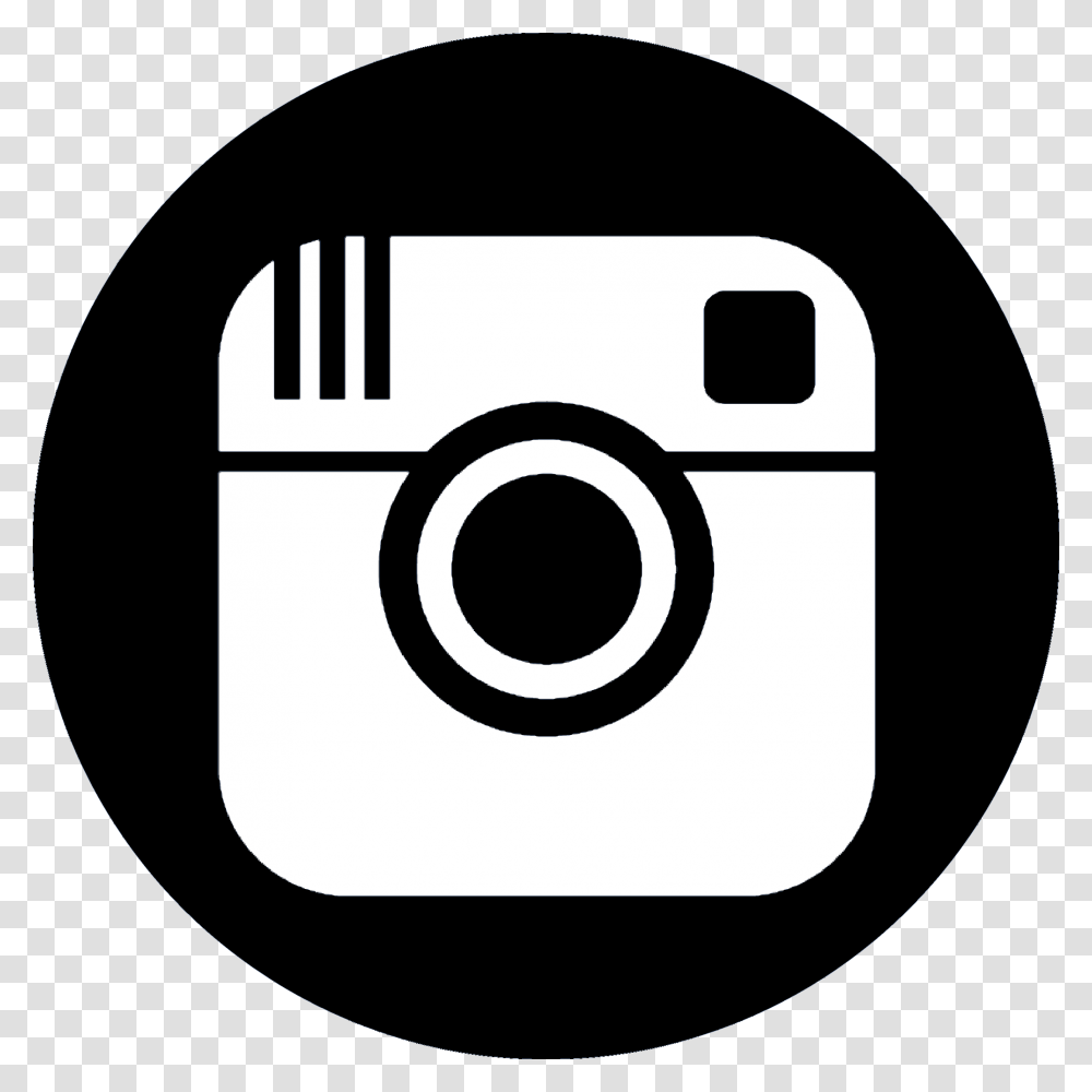Logo Instagram Noir 6 Image, Camera, Electronics, Digital Camera, Stencil Transparent Png
