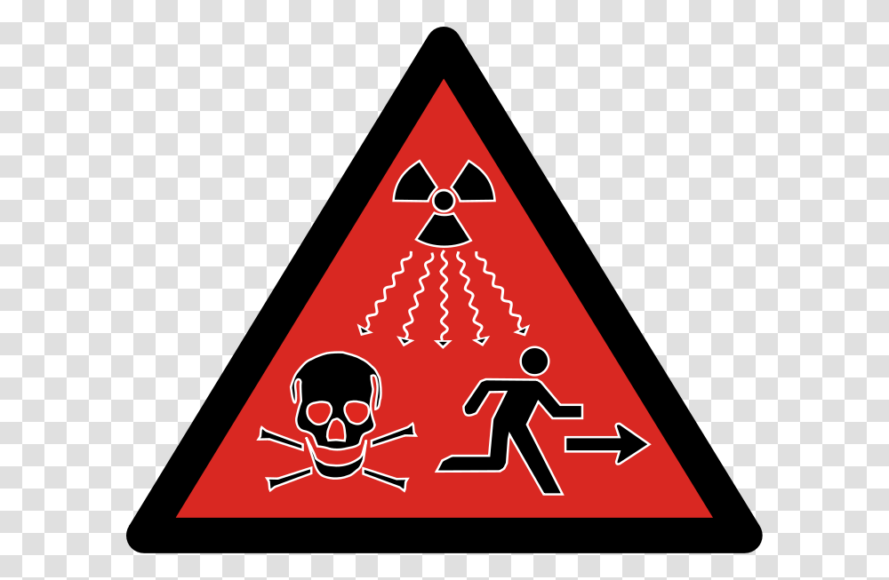 Logo Iso Radiation, Triangle, Road Sign, Cone Transparent Png