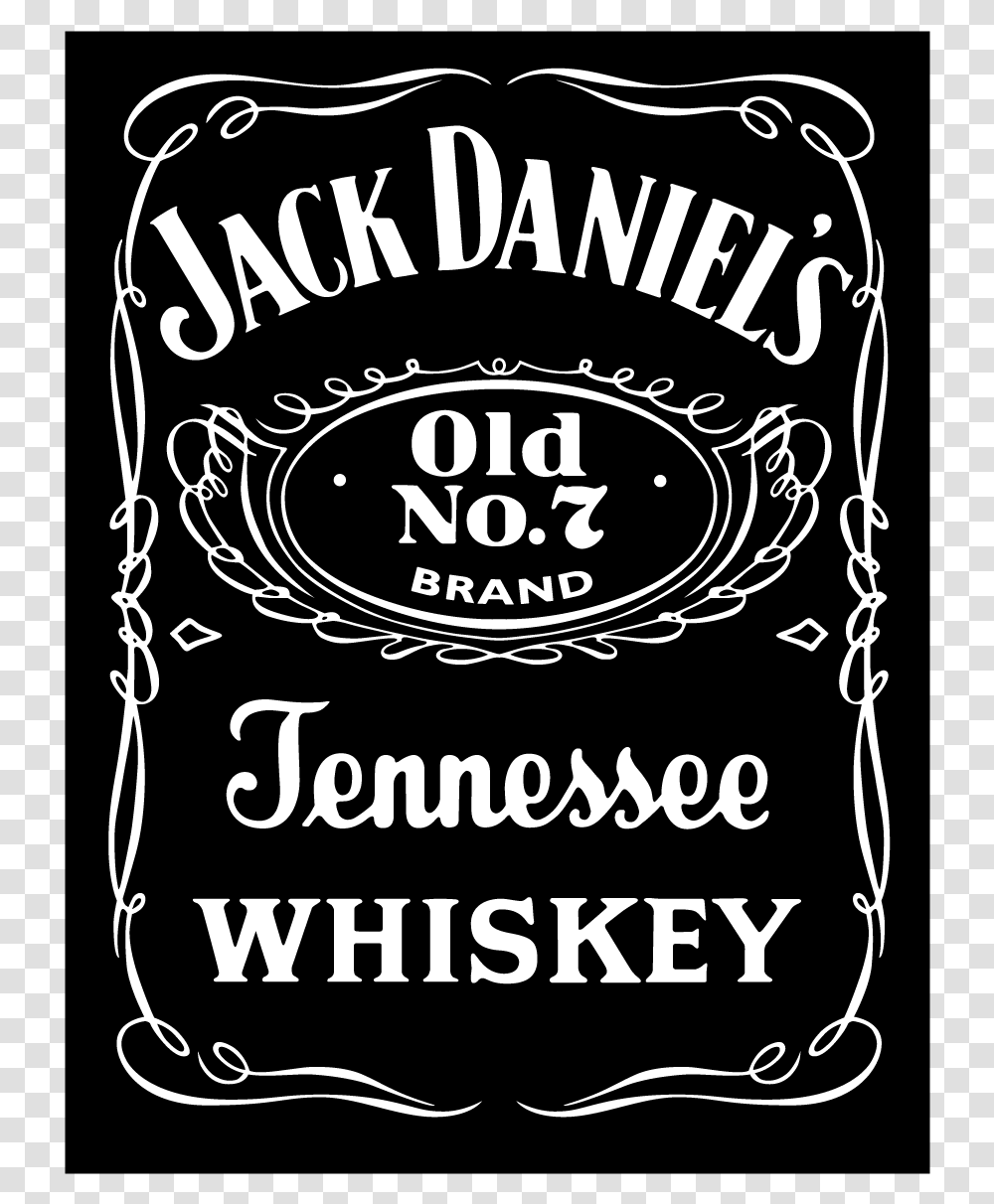 Logo Jack Daniels Vector, Label, Beverage, Alcohol Transparent Png With Regard To Jack Daniels Label Template