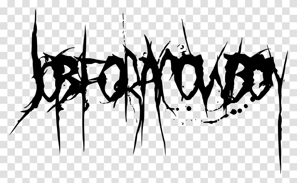 Logo Job For A Cowboy Deathcore Death Metal Art Job For A Cowboy Band Logo, Gray, World Of Warcraft Transparent Png