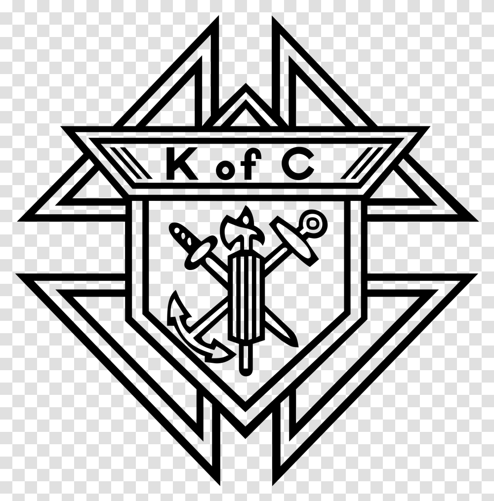 Logo K Of C, Gray, World Of Warcraft Transparent Png