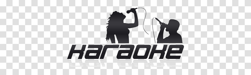Logo Karaoke 2 Image Silhouette, Text, Word, Chess, Sport Transparent Png