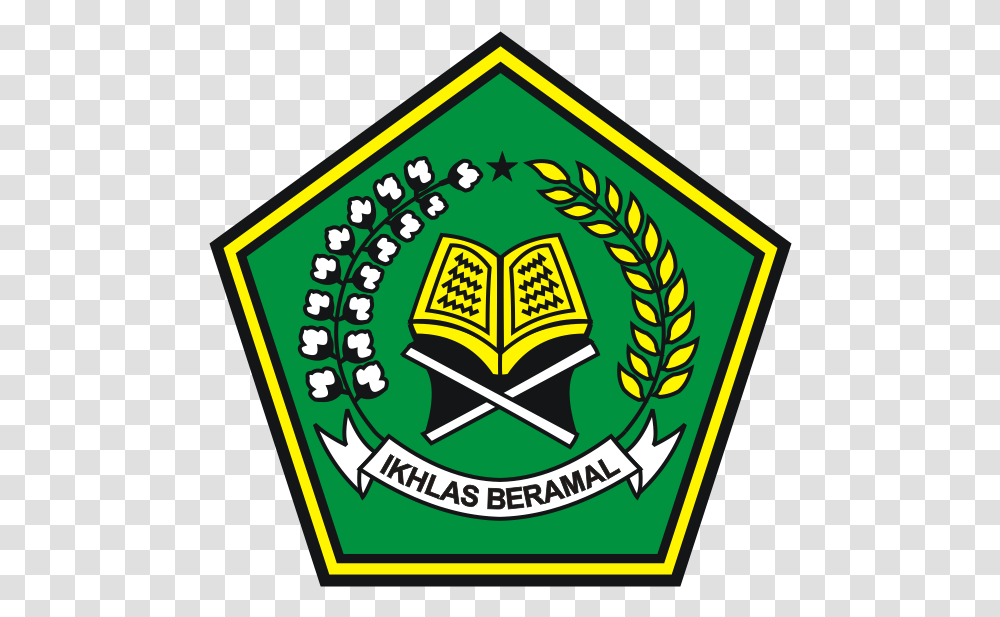 Logo Kemenag Free Logos Gambar Ikhlas Beramal, Symbol, Trademark, Badge, Text Transparent Png