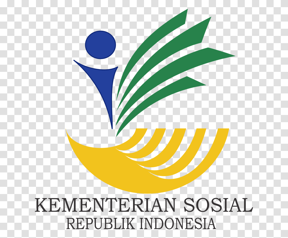 Logo Kementerian Sosial Republik Indonesia, Trademark, Bird, Animal Transparent Png