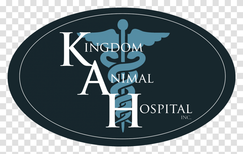 Logo Kingdom Animal Hospital, Label, Word, Alphabet Transparent Png