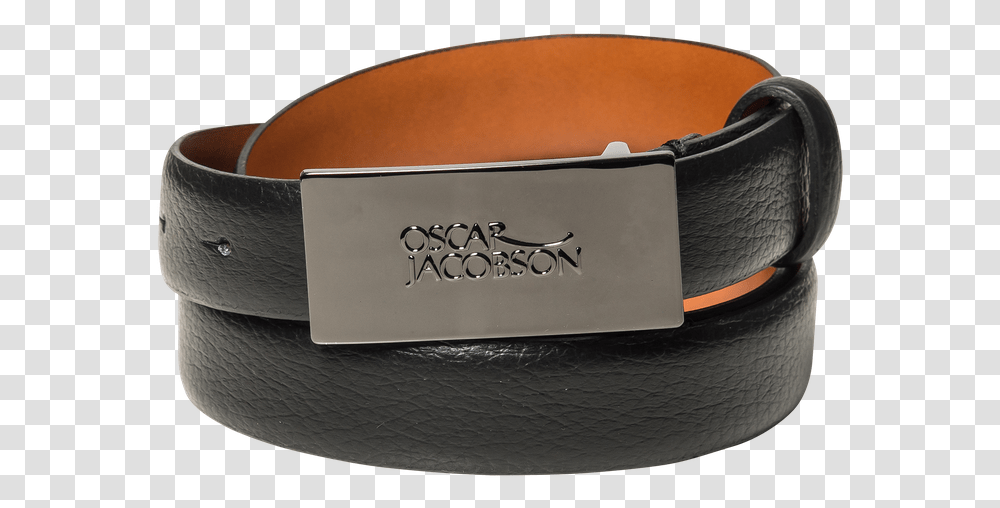 Logo Leather Belt Oscar Jacobson Belt, Accessories, Accessory, Buckle, Sash Transparent Png