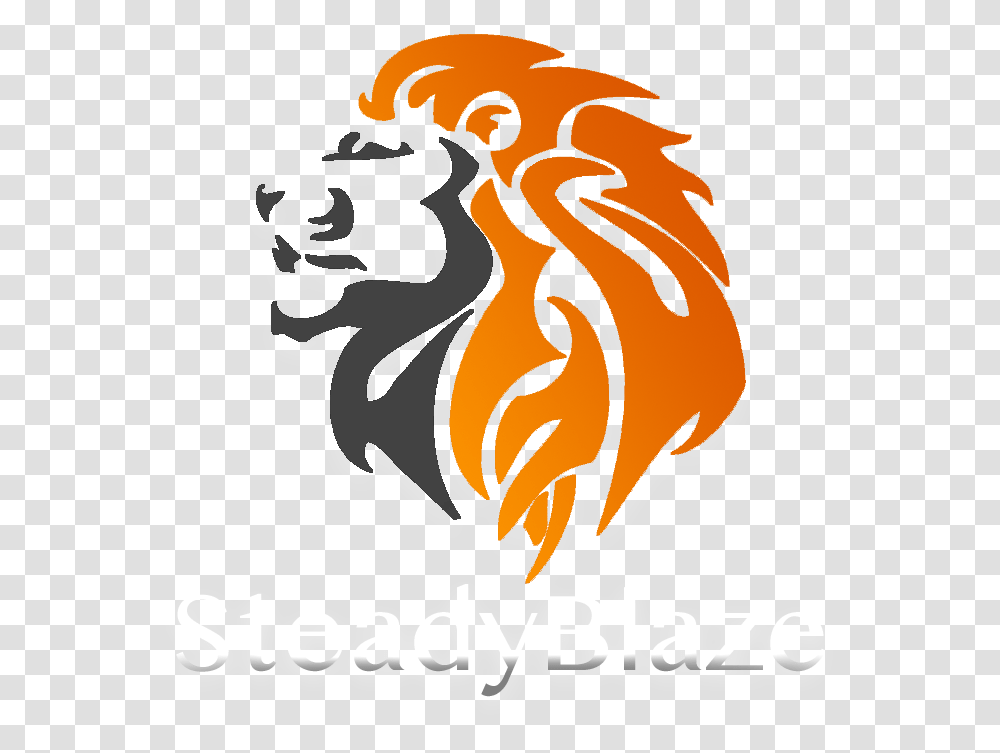Logo Lion Face Line Art, Fire, Flame, Light Transparent Png